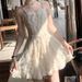 2025 Summer New Elegant High-End Diamond Chain Feather Strap For Women Waist-Slimming Travel Dress_ecoleips.com