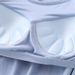Short-sleeved Women's Modal With Chest Pad Bottoming Shirt Women's Spring And Summer Integrated Pajamas Five-finger Half-sleeved Women's Clothing_ecoleips.com