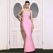 Women's Clothing Women's Bubble Bead Bandage Skirt Tube Top Fishtail High End Bandage Evening Dress_ecoleips.com