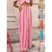 2026 European And American Independent Site Cross-border Women's Clothing Spring-summer New Fashion Striped Print_ecoleips.com