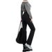 Black Slim-fit Straight-leg Jeans Women, 2025 New Autumn High-waisted Slimming Wide-leg Cigarette Pants For Pear-shaped_ecoleips.com