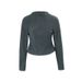 AD711 Fashionable Stand Collar Long Sleeve T-shirt Women, Fall/Winter 2025 New Slim Fit Sports Sweatshirt With Zipper_ecoleips.com