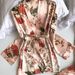Aria Basics Aria Basics New European American Style Floral Home Wear Three-piece Set, Fashionable And Comfortable Lace Pajama Set Wholesale_ecoleips.com