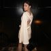 Summer New Arrival Women's Elegant Sexy Satin Back Hollow out Long Sleeve Dress European American High End Cross Border 2025_ecoleips.com