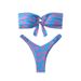 Women's Clothing New style tube top ring folded cute backless bikini summer beach women's swimwear_ecoleips.com