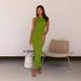 2025 Spring/Summer European And American Cross-Border Women's Clothing: Backless, Water Ripple Pattern, Sleeveless,_ecoleips.com