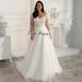 Lightweight Long Sleeved Wedding Dress Open Back Slim Fit Train Perfect for Weddings Travel Photography And Slimming Effect New 2025 Style_ecoleips.com