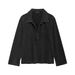 Women's Clothing Set Open Collar Patch Pocket Top With Pants Regular Fit Spring/Autumn_ecoleips.com