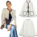 Women's Clothing Spring And Autumn New Women's Clothing Simple Street All Match Fashion Casual Contrast Color Lace Up Jacket Top_ecoleips.com