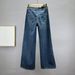 Women's High-Waisted Wide Leg Denim Pants Rhinestone Embroidery Loose Fit Slimming Ethnic Style Trendy Early Autumn Clothing_ecoleips.com