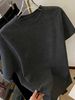 Women's Fresh Solid Crew Neck Tee, Loose Soft Casual Top For Summer Office Commuting & Afternoon Tea Dates_ecoleips.com