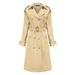 Women's Clothing Long Trench Coat Jacket Suit Coat Loose Large Size_ecoleips.com