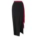 Women's Clothing sexy bikini one piece swimsuit chiffon skirt wrap skirt one shoulder suit swimsuit beach gathered conservative belly cover_ecoleips.com
