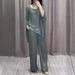 Women's Clothing Women's Casual Raglan Short Sleeve Trousers Set Fashion Long Sleeve For Formal & Casual For Women_ecoleips.com
