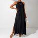 Women's Clothing New Long Skirt Solid Color Sexy Hollow Beach Skirt Swimsuit Cover Up Sun Protection Clothing_ecoleips.com