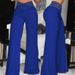 Women's Clothing Women's High Waist Hollow Belt Casual Loose Pants Summer Fashion Wide Leg Straight Fit Bottoms_ecoleips.com