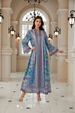 New Dubai Style Printed & Rhinestone Fashion Ethnic Style Plus Size Printed Dress_ecoleips.com