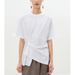 Women's Clothing Spring And Summer New Round Neck Design Pleated Short Sleeve T Shirt Temperament Commuter Top_ecoleips.com