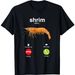 Shrim Is Calling Meme Funny Shrimp Fish Fih T Shirts Men Humor Christmas Adventure Short Sleeve Unisex Loose Clothing_ecoleips.com