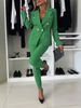 Fashionable Temperament Suit Suit Long Sleeve Button Suit For Women_ecoleips.com