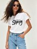 Minimalist Printed Women’s T-Shirt, Soft Crew Neck Short Sleeve Top, Versatile Spring Summer Daily Clothing_ecoleips.com