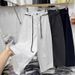 2025 Summer New Arrival: Stylish High-Waisted Slimming Wide-Leg Pants, Women’s Loose All‑Match Casual Cropped Tapered Trousers, Trendy Long Pants_ecoleips.com