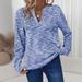 Women's Clothing Fashionable Casual Long Sleeve T-Shirt Top Large Stock Long Sleeves T-Shirts_ecoleips.com
