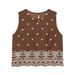 Women's Spring Fashion Casual Loose Top And Skirt Set Hollow Out Embroidered Design Elastic Waist Full-Length Pants_ecoleips.com