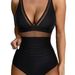 Women's Clothing One Piece Swimsuit Sexy Tight Transparent Bikini Swimsuit Backless See Through_ecoleips.com