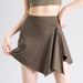 K Two Piece Set Of Short Skirts, High Waist, Lifted Buttocks, Nude Yoga Pants, Shorts, Fart Curtain, Breathable Sports Pants, Short Fitness Shorts_ecoleips.com