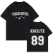 Rock Band Tokyo Hotel Monogram Print T Shirt Summer Street Casual Short Sleeve All-purpose T-shirt Men Women Cool Fashion Tees_ecoleips.com