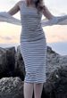 Can Be Invoiced, European And American Cross-border Women's Clothing, Striped Knitted Camisole Summer Sleeveless_ecoleips.com