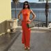 Women's Clothing Metallic Embellished Bodycon Dress – Sleeveless & Pleated For Evening Glam_ecoleips.com