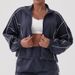 Women's Loose Fit Workout Jacket & Yoga Set - Quick Dry Long Sleeve Running Tennis Sports Top With Shorts_ecoleips.com