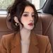 Autumn's Unique And Stylish Top With High-end Feel, A Niche Design That Won't Be Common, Korean-inspired Caramel-colored_ecoleips.com
