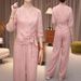 5235 Cotton And Set For Women Two-Piece Fashionable Casual Sports Linen Wide-Leg Pants_ecoleips.com
