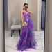 Cross-border 2026 European And American Spring/Summer New Mesh Printed Strap INS Vacation Casual Party Dress_ecoleips.com
