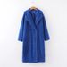 Long Sherpa-Lined Coat – Oversized Fleece Jacket For Women | Winter-Ready | Notched Collar | White/Pink/Red/Khaki/Blue_ecoleips.com