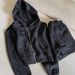 Women's Clothing Fashion Letter Sportswear Suit Women Zipper Hoodie Shorts Two-piece Set_ecoleips.com