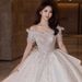 Women's Clothing New Style Bride Petite Main Yarn High Quality Texture Heavy Work_ecoleips.com