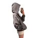 Oversized Zip Up Hoodie Sparkling Rhinestone Starry Sky Design Casual Elegant Trendy Sweatshirt For Spring/Autumn_ecoleips.com