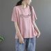 Plus-Size Women's Clothing, Loose Printed Short-Sleeved T-Shirt, Women's Summer 2026 T-Shirt, Ins Trendy Top_ecoleips.com