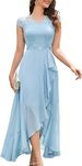K New Lace Dress, Banquet Mini Dress, Long Dress, Party Evening Dress, Bridesmaid Dress_ecoleips.com