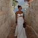 Summer New Women's Sexy Beach Style Vacation Strapless Hollow out Solid Color Dress in Stock_ecoleips.com