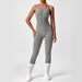 Women's Clothing Long One Piece Yoga Suit Tight Hollow Back Fitness Suit Women's High Elastic One Piece Sports Yoga Suit_ecoleips.com