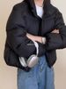 Off-Season Version Kendall Jenner Style Short High-Waisted Thickened Down Jacket For Petite Women, European And American_ecoleips.com