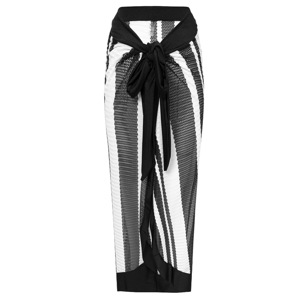 Women's Clothing Sexy Split Bikini Swimsuit Blouse Beach Skirt_ecoleips.com