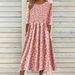 Cross-border Women's Clothing European And American Style Waist-cinching Printed Short-sleeve 2023 Summer New_ecoleips.com