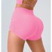 Women's Clothing Women's High Waist Peach Hip Quick Drying Tight Running Fitness Pants Threaded Solid Color Sports Pants_ecoleips.com
