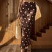 Summer Polka Dot Print Bodycon Skirt Slim Sexy Midi Women's Clothing European And American Style in Stock_ecoleips.com